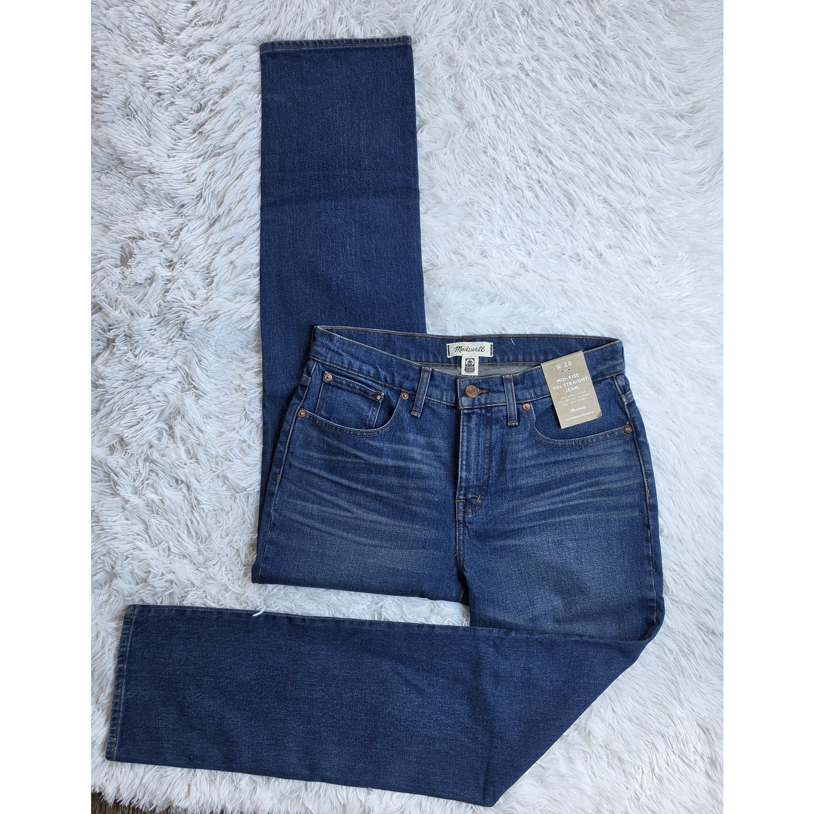 Madewell Mid-Rise 90s Straight Jeans 28 / 6